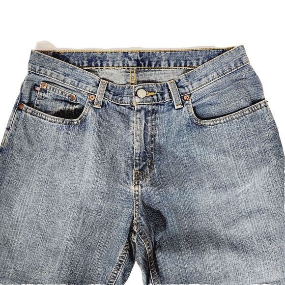 Ralph Lauren Jeans Womens Sz 6 Straight Leg Cropped Saturday Blue Denim Capri - Picture 7 of 13
